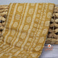 Bamboo Cotton Baby Muslin Wrap - Mustard & Rust Designs Mustard Tribal