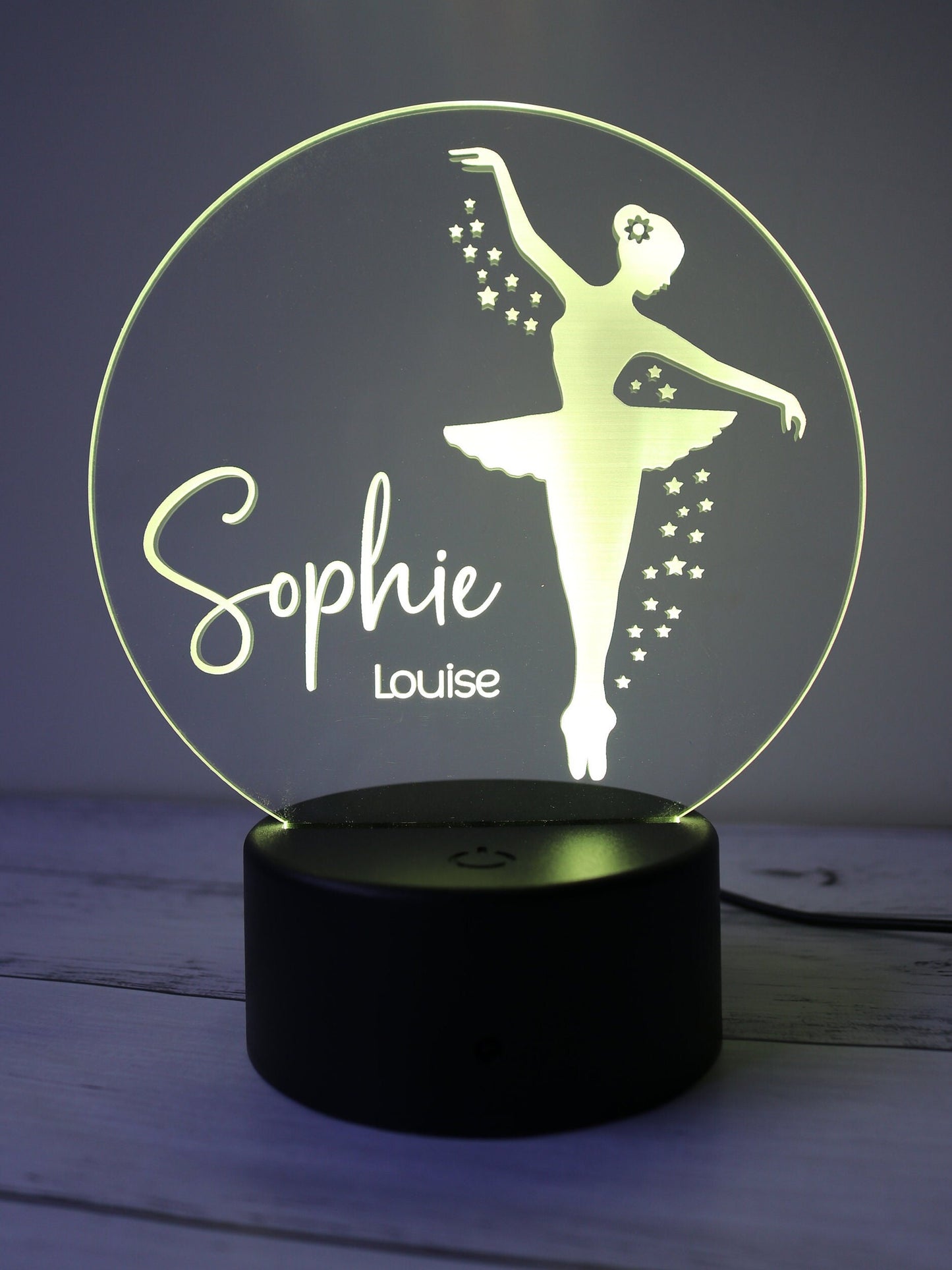 Personalised Night Light - Ballerina