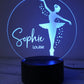 Personalised Night Light - Ballerina