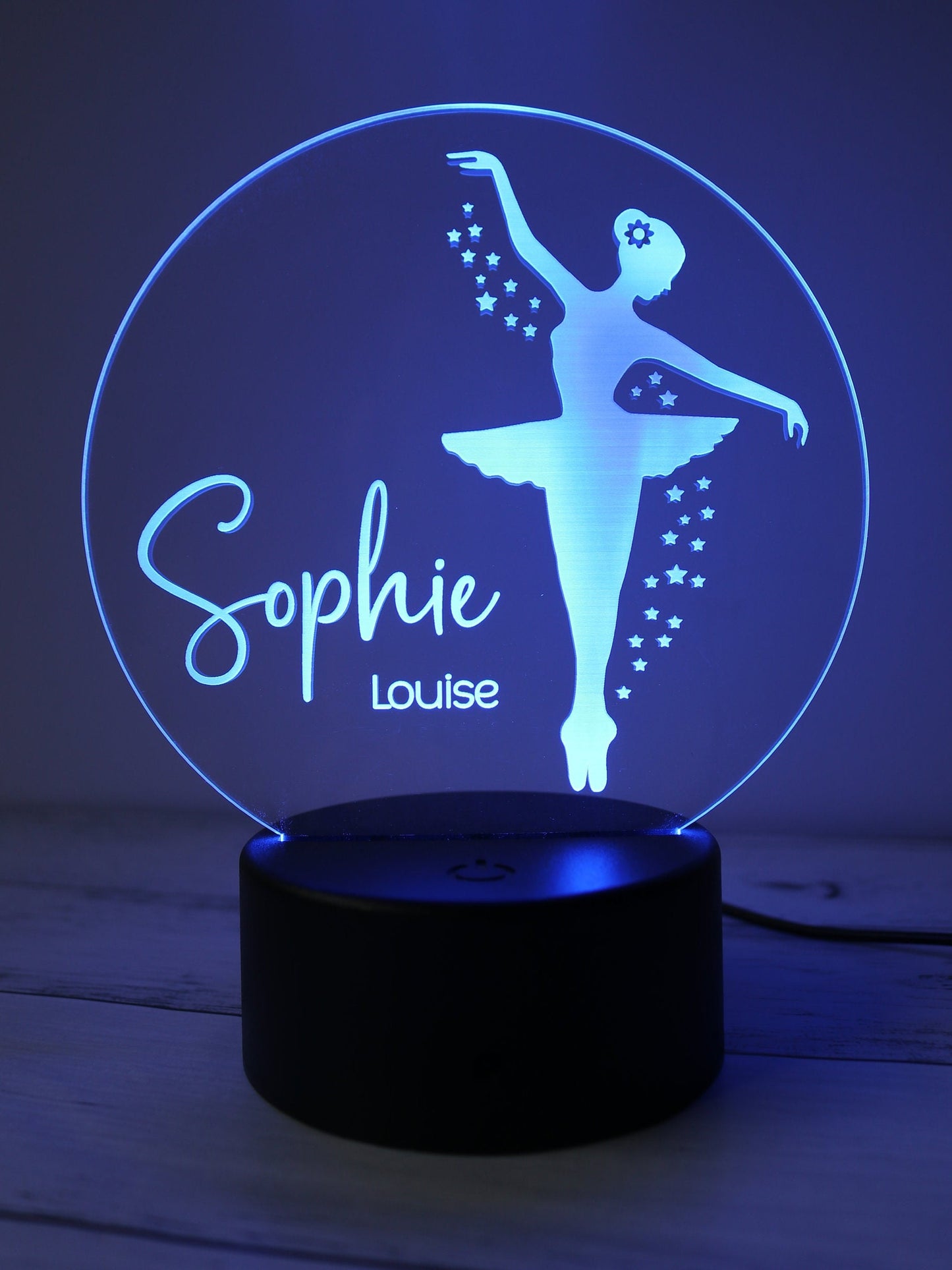 Personalised Night Light - Ballerina