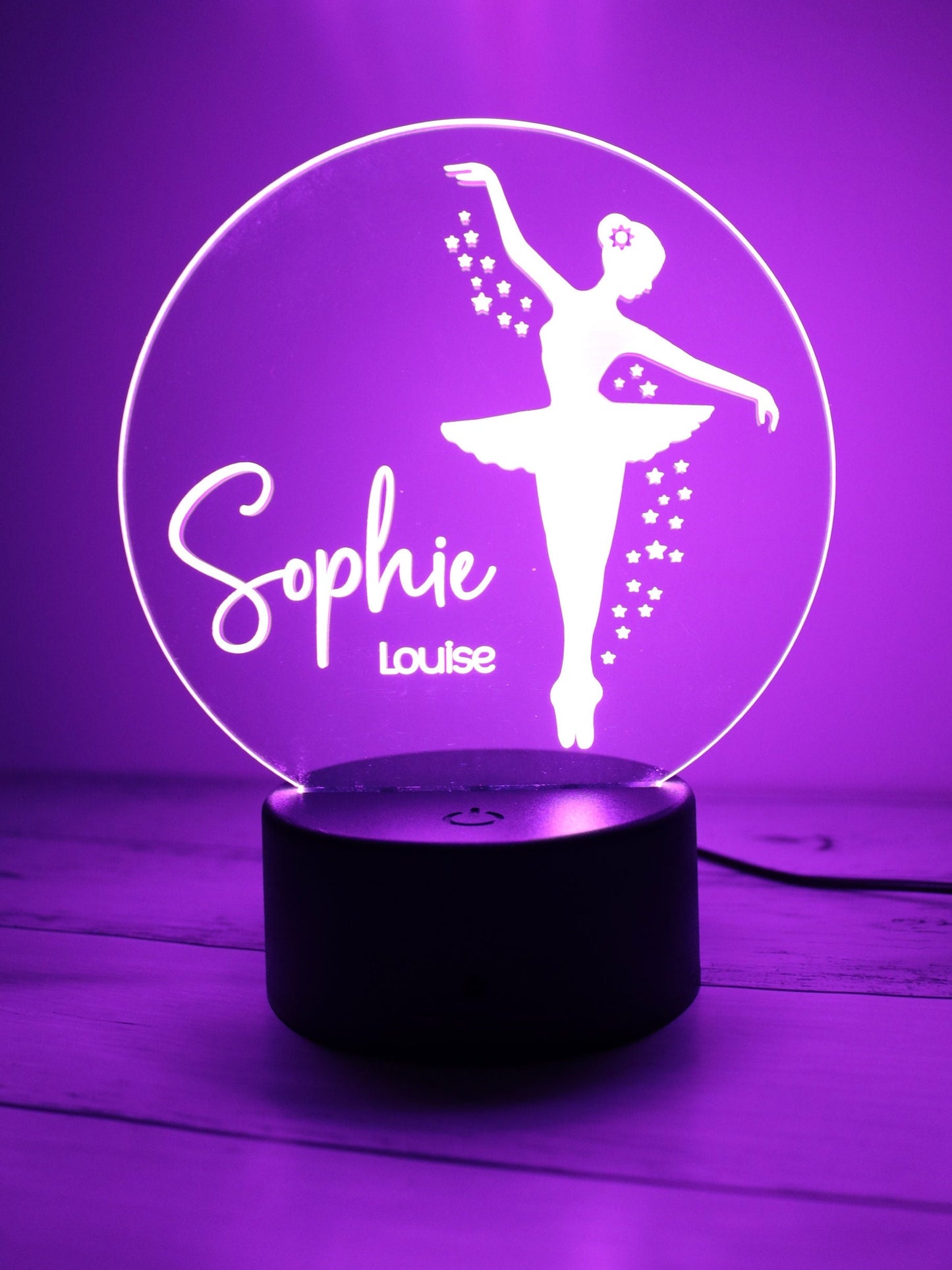 Personalised Night Light - Ballerina