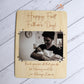 Rectangle Fathers Day Photo Sign