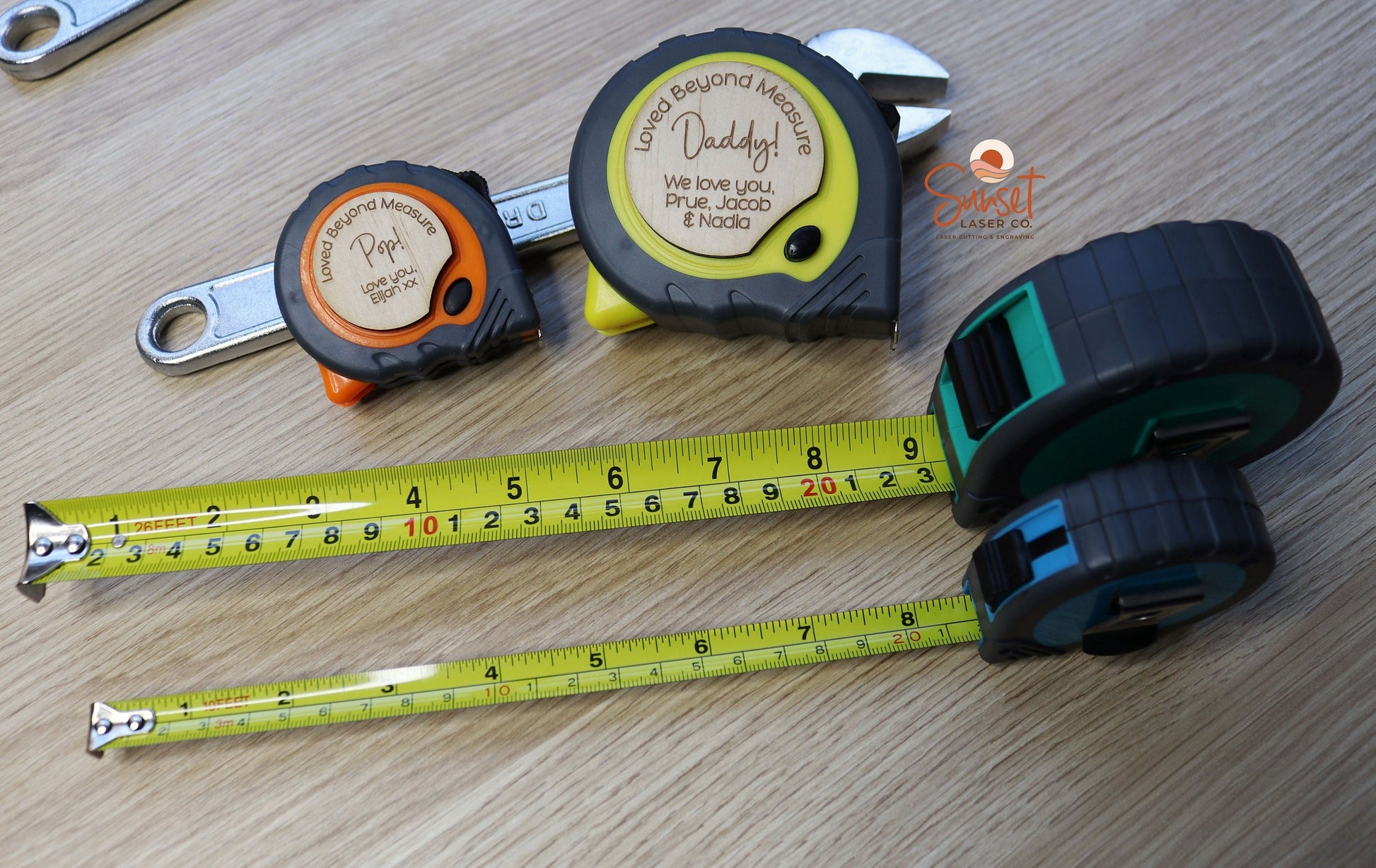 Personalised Father's Day Gift Tape Measure