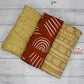 Bamboo Cotton Baby Muslin Wrap - Mustard & Rust Designs