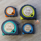 Personalised DIY tool gift – tape measures with custom engraving

