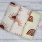 Bamboo Cotton Baby Muslin Wrap - Suns & Arches